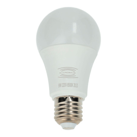 lâmpada 9W E27 sensor...