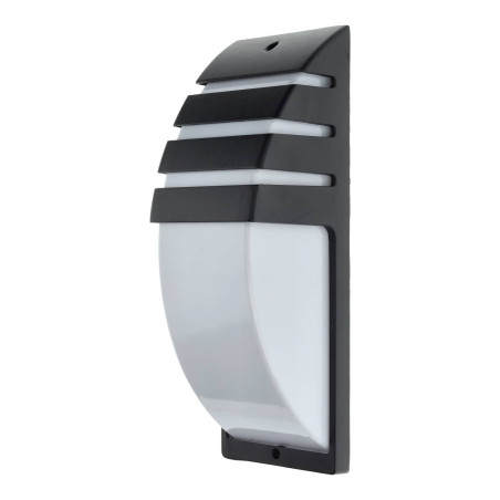 E27 CURVE WALL LAMP black
