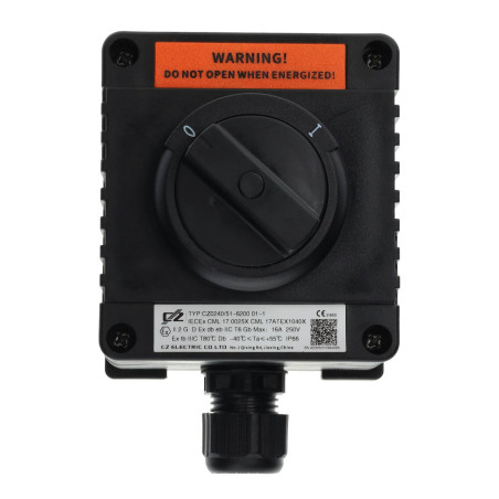 Interruttore 2 poli ATEX 16A IP66