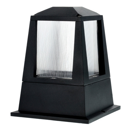 Farol sobremuro E27 IP54 preto