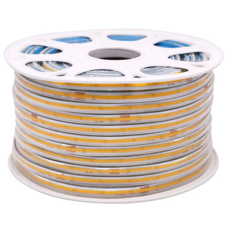 Tira LED 220V COB 12W/m 960lm 13mm Ancho IP65