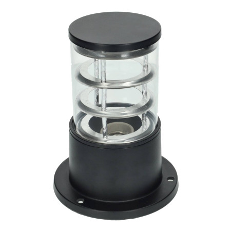 Round E27 beacon black colour