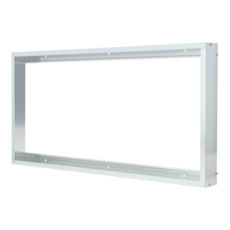 Silver aluminum frame for...