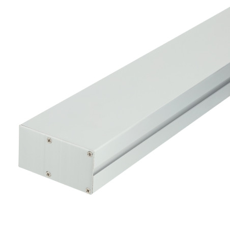 Perfil Colgante de Aluminio Rectangular 2 m para Tiras LED hasta 23 mm