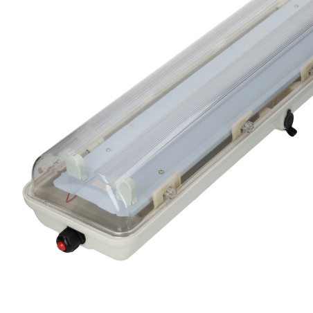 Réglette Étanche ATEX 2 Tubes LED T8 9W IP66 600mm