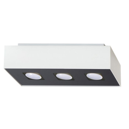 Plafón MONO 3 blanco