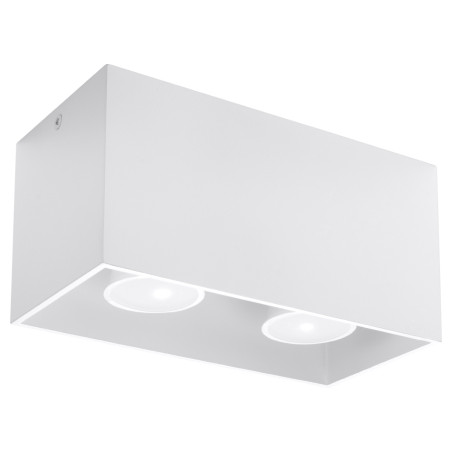 Candeeiro de tecto QUAD branco