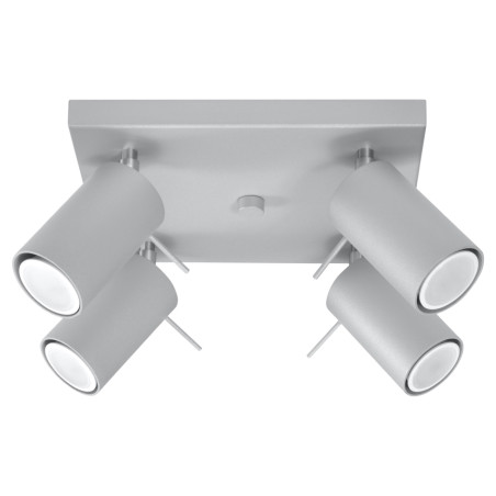 Deckenleuchte RING 4 grau