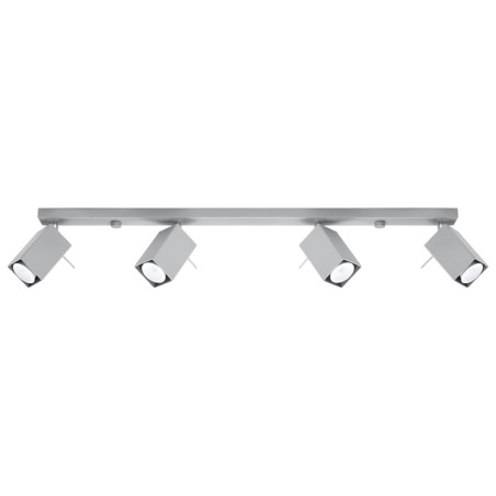 Plafonnier MERIDA 4L gris