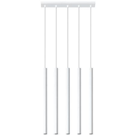 Lampe pendante PASTELO 5 blanc