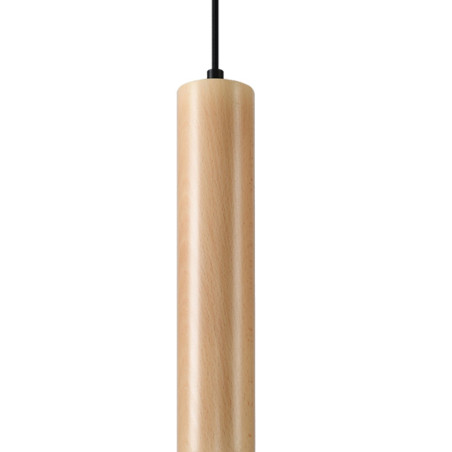 Lámpara colgante LINO madera