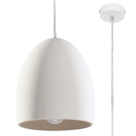 Lampe pendante en céramique...