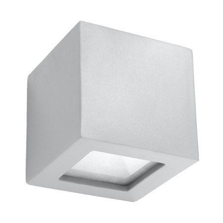 Aplique de cerámica LEO gris