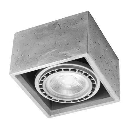 Deckenleuchte QUATRO 1 Beton