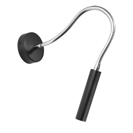 Lampada da parete AXIL nero