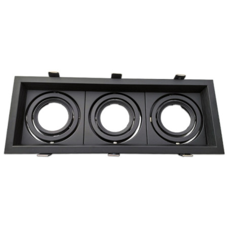 Dreifach verstellbarer Rahmen für AR60 schwarze Farbe