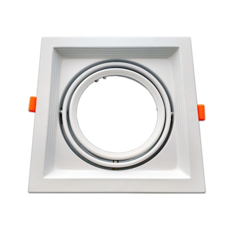 Cadre réglable pour AR111 couleur blanche
