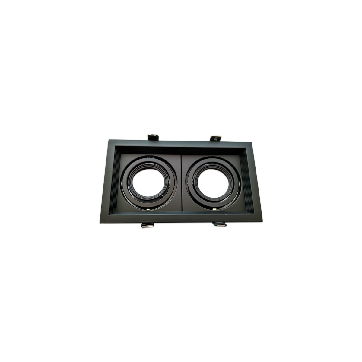 Marco orientable doble para AR60 color negro