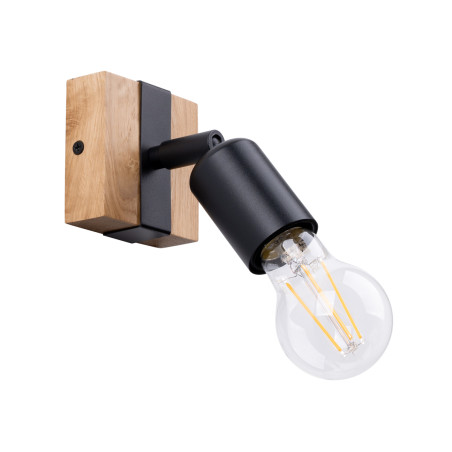 Lampada da parete ZUCA nero