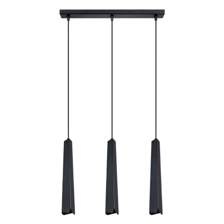 Hängeleuchte PRYSM 3L schwarz