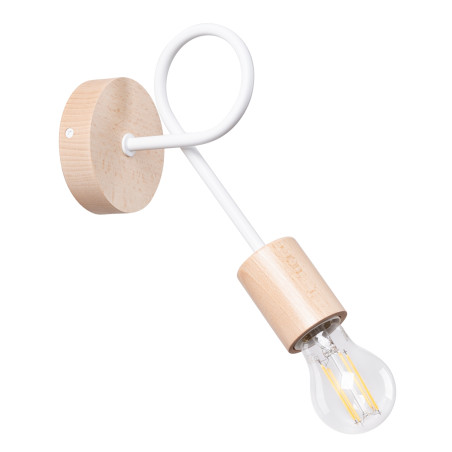 Lampada da parete EMBER bianco