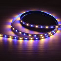 Tira LED 12V RGBWW 14.4W/m 4200lm 10mm Ancho IP20 - morado
