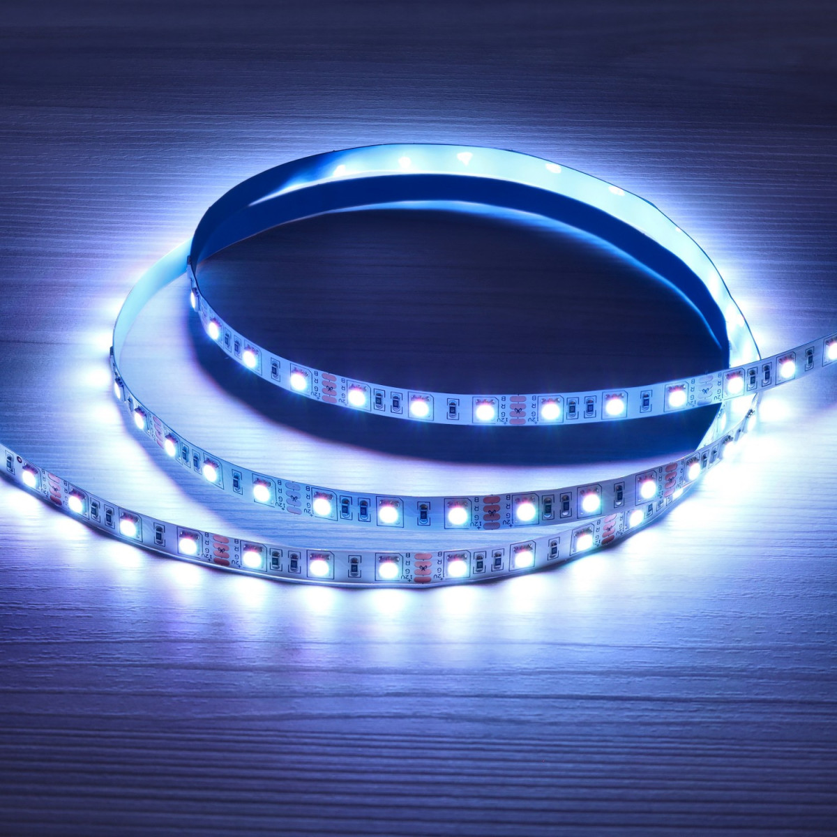 Tira LED 12V RGB 14.4W/m 4200lm 10mm Ancho IP20 - Rollo 5 metros
