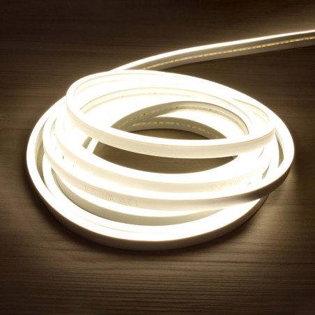 Neón Flexible 12V 7W/m 560lm 12mm Ancho IP65