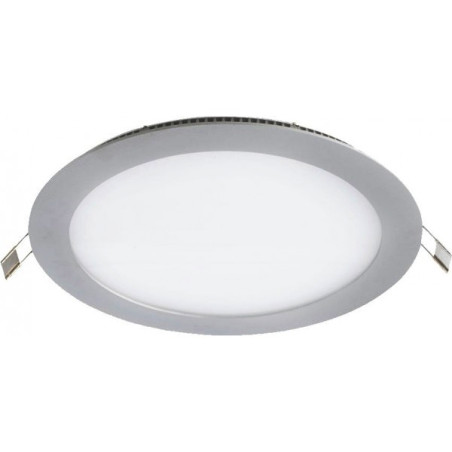 Pannello downlight 6W rotondo SILVER