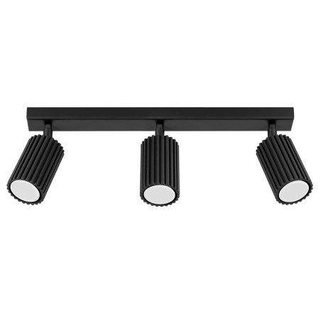 Plafonnier KARBON 3L noir