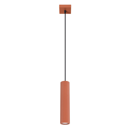 Pendant lamp KARBON 1 red...