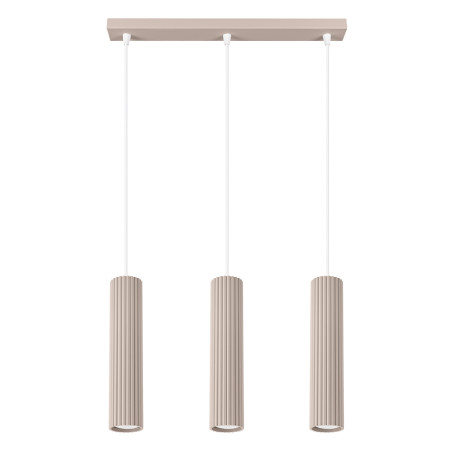 Pendelleuchte KARBON 3L taupe
