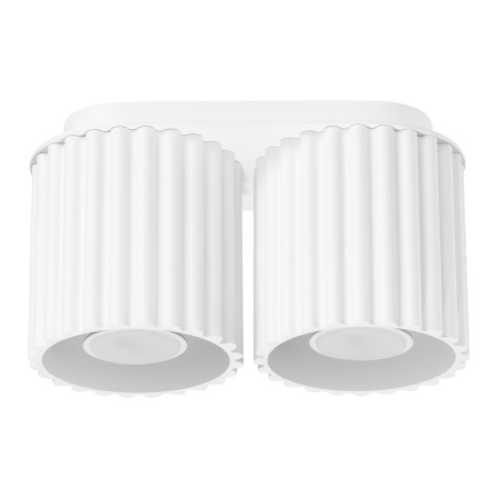 Plafón AURA 2 blanco GU10
