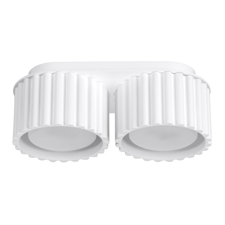 Plafonnier AURA 2 blanc Gx53