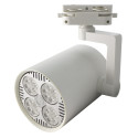 Faretto cilindrico per lampade E27 bianco