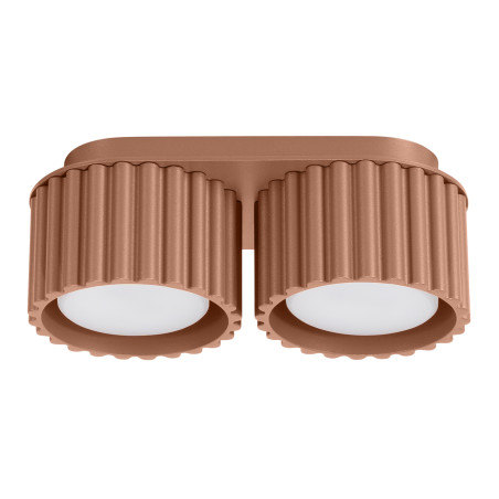 Plafonnier AURA 2 moka Gx53