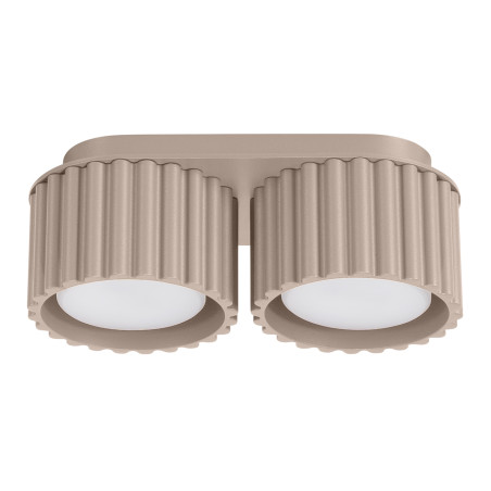 Plafond AURA 2 taupe Gx53