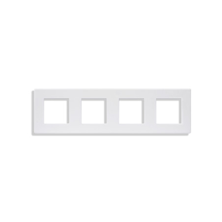 4 Modules PC Frame Crystal Series white