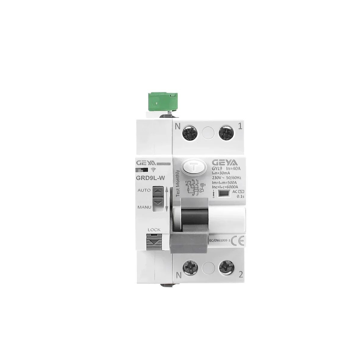 Interrupteur Différentiel à Réarmement WiFi 2P
