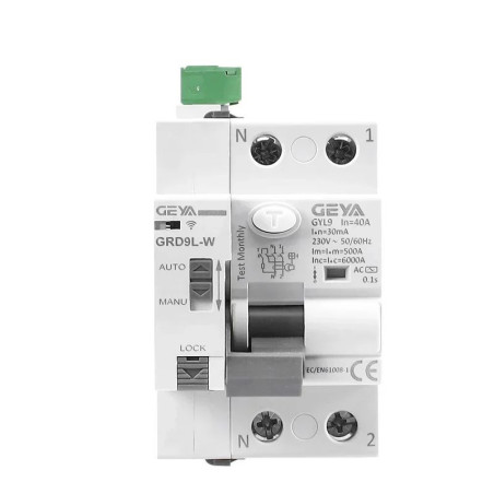 Interruttore Differenziale Riarmabile WiFi