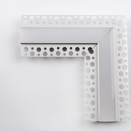 Perfil Aluminio Empotrable para Escayola / Pladur
