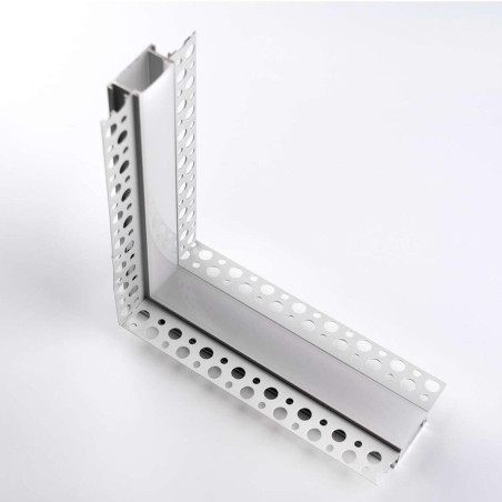 Profilé Aluminium Encastrable pour Plâtre / Placo L