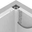 Recessed Aluminum Corner LED strip Profile