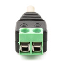 DC-Jack-Stecker (männlich) mit Schraubklemmen