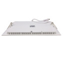 Downlight panel 6W cuadrado PLATA