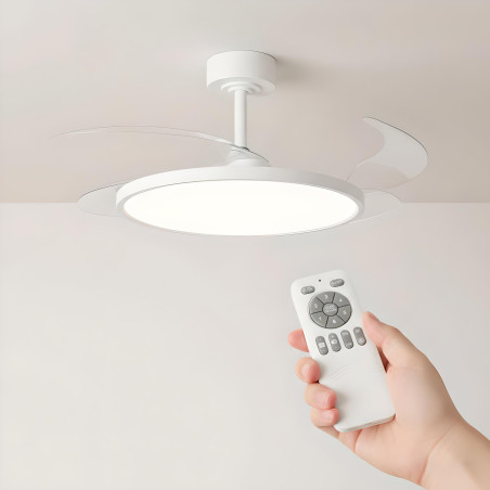 Deckenventilator mit Fernbedienung und ausfahrbaren Flügeln