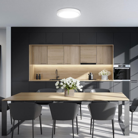 Plafón LED 24W Circular Ø285mm cocina
