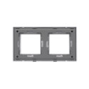 Gebürsteter Aluminiumrahmen 2 Mechanismen Crystal-Serie