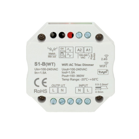 Regulador Dimmer LED 360W...