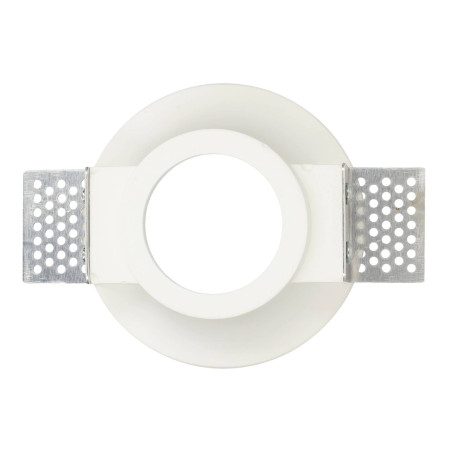 Aro Downlight Integración Escayola/Pladur Ø100mm para Bombilla GU10